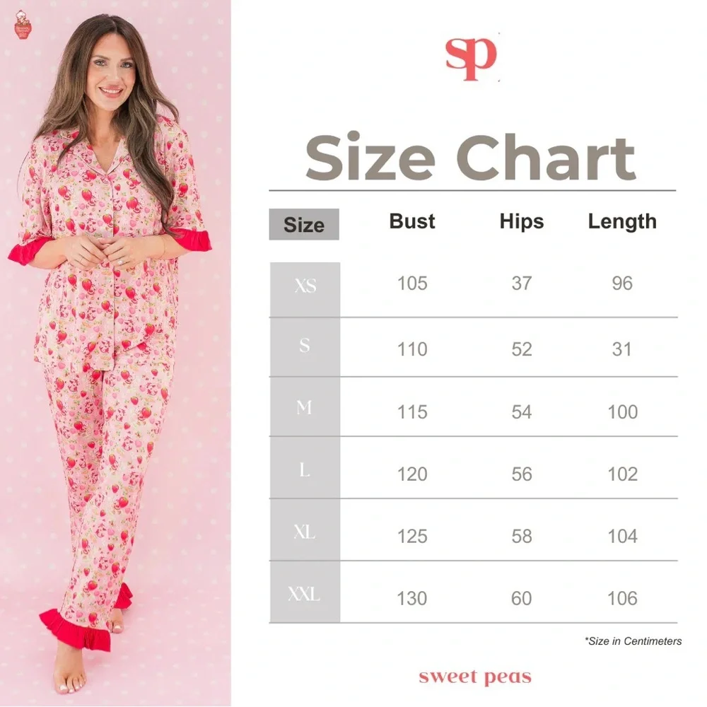 Strawberry Shortcake™ Women's 2pc Pajama XL - Picture 3 of 7